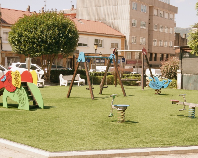 Parque infantil o xantar de pepa